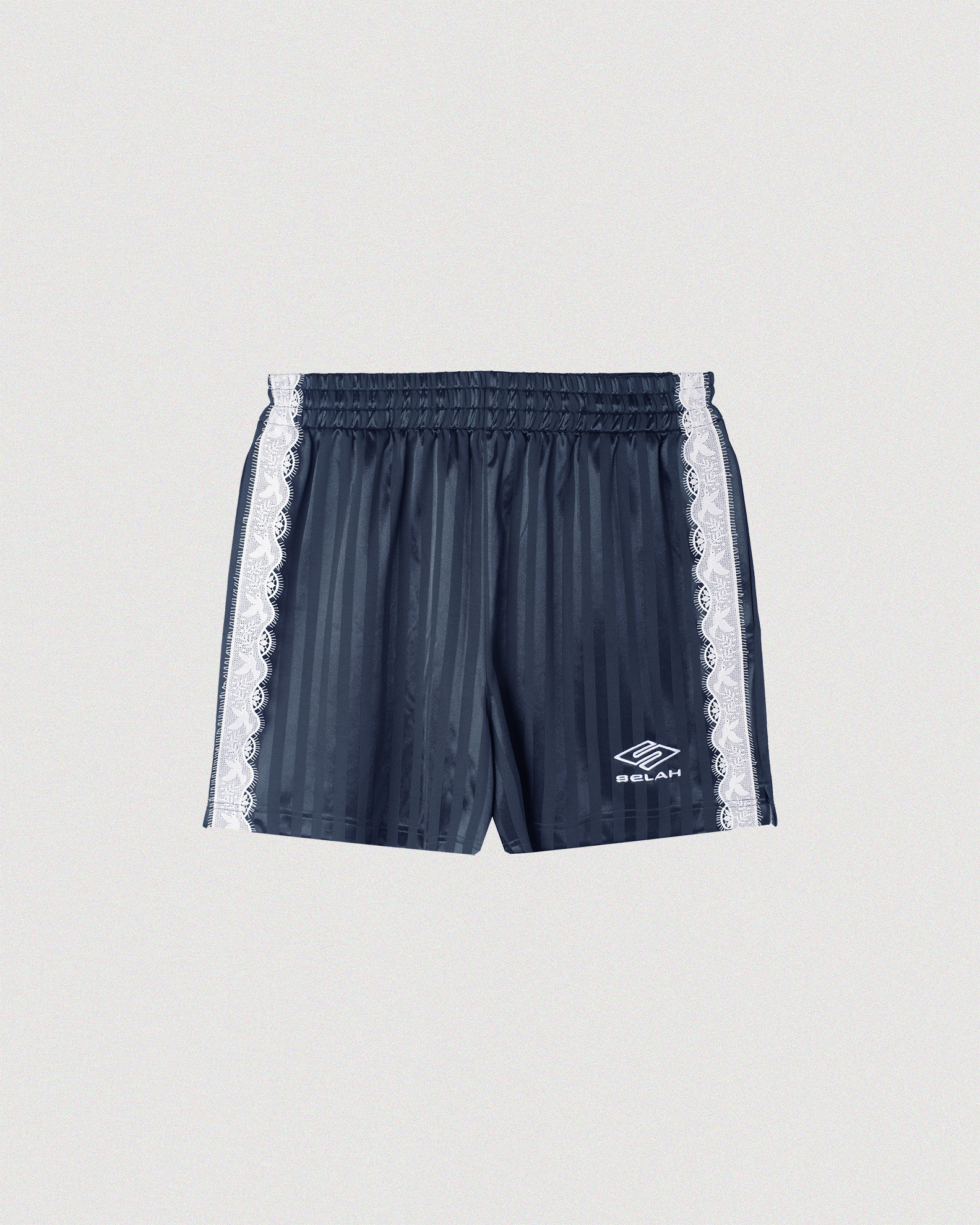 "ATHLETICA" LACE SOCCER SHORTS