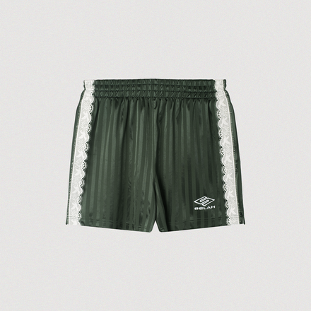 "ATHLETICA" LACE SOCCER SHORTS