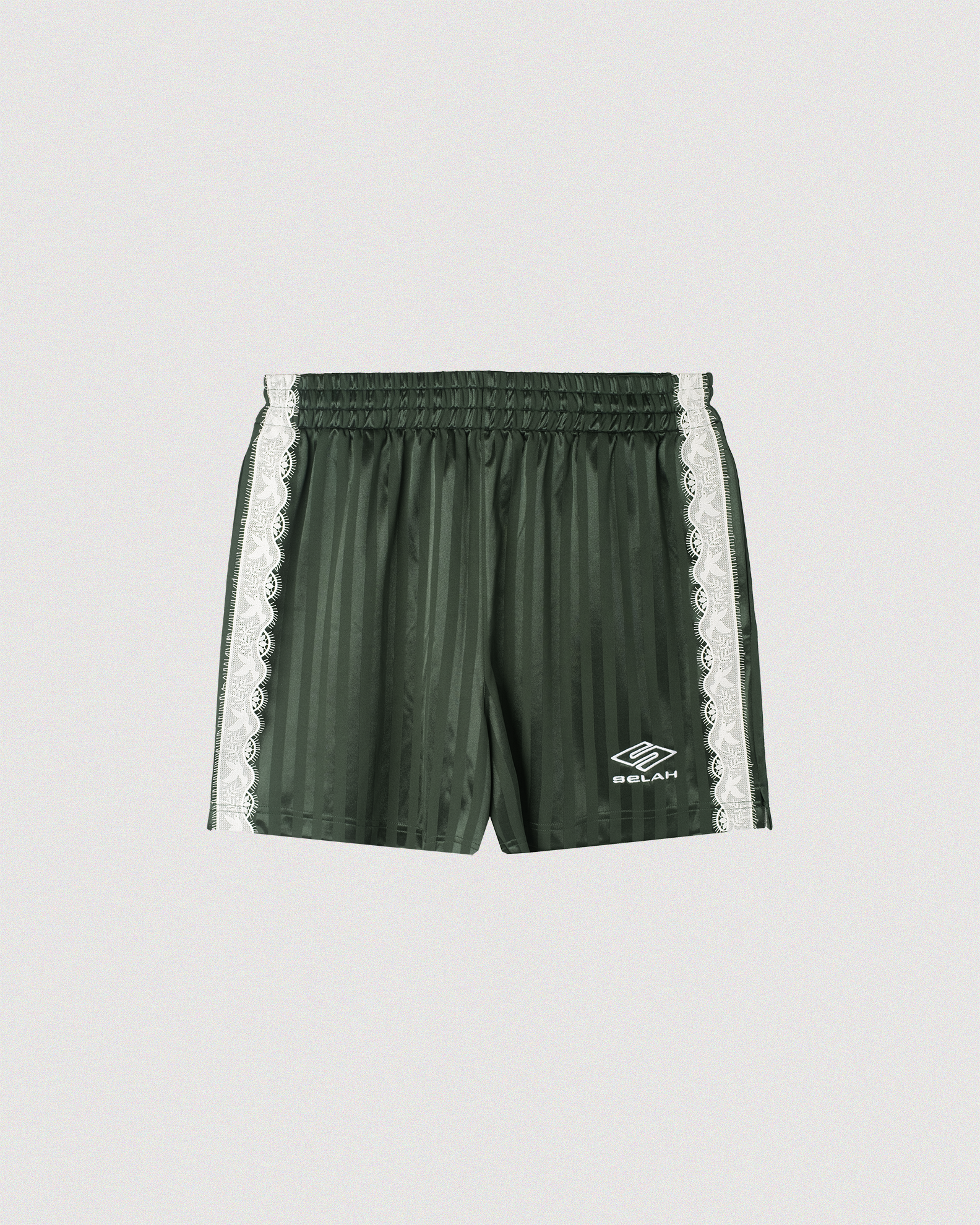 "ATHLETICA" LACE SOCCER SHORTS