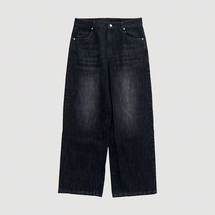 "LOGO" RELAXED DENIM