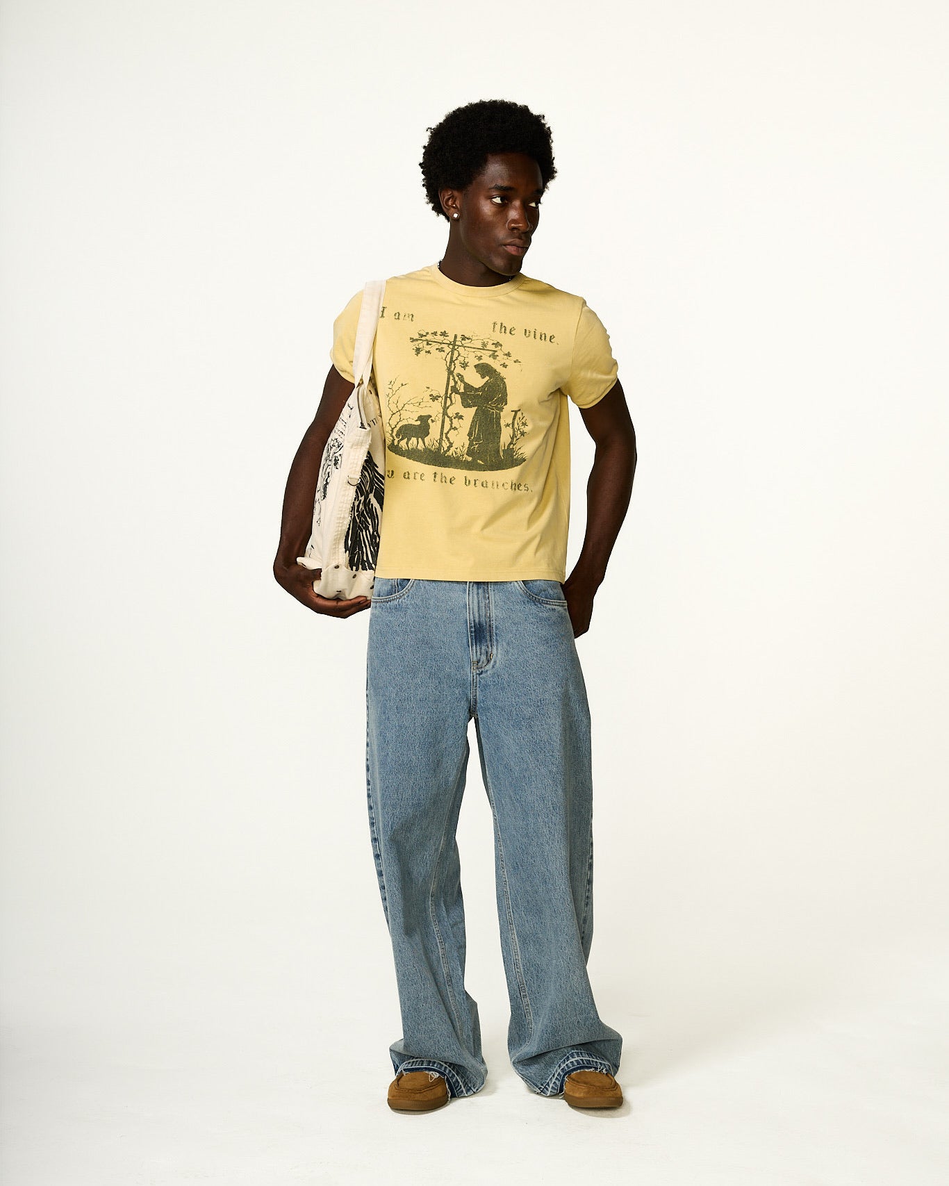 "THE VINE" 70'S RINGER TEE