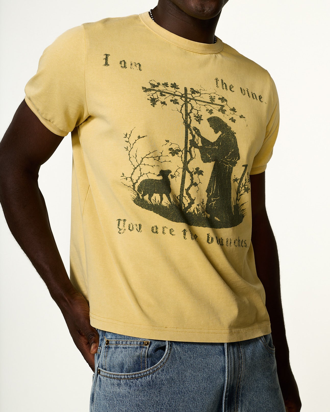 "THE VINE" 70'S RINGER TEE