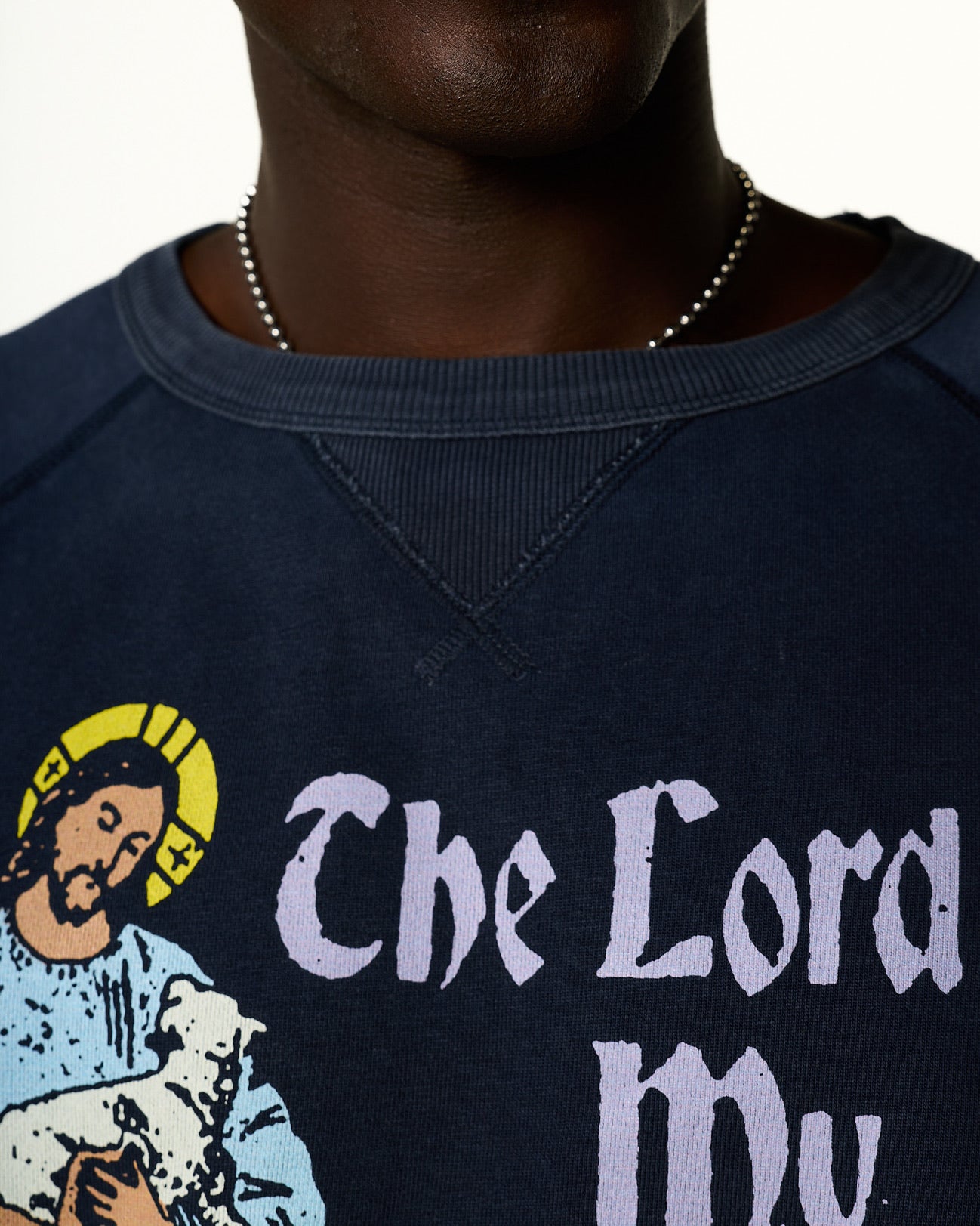 "SHEPHERD" 50'S RAGLAN CREWNECK