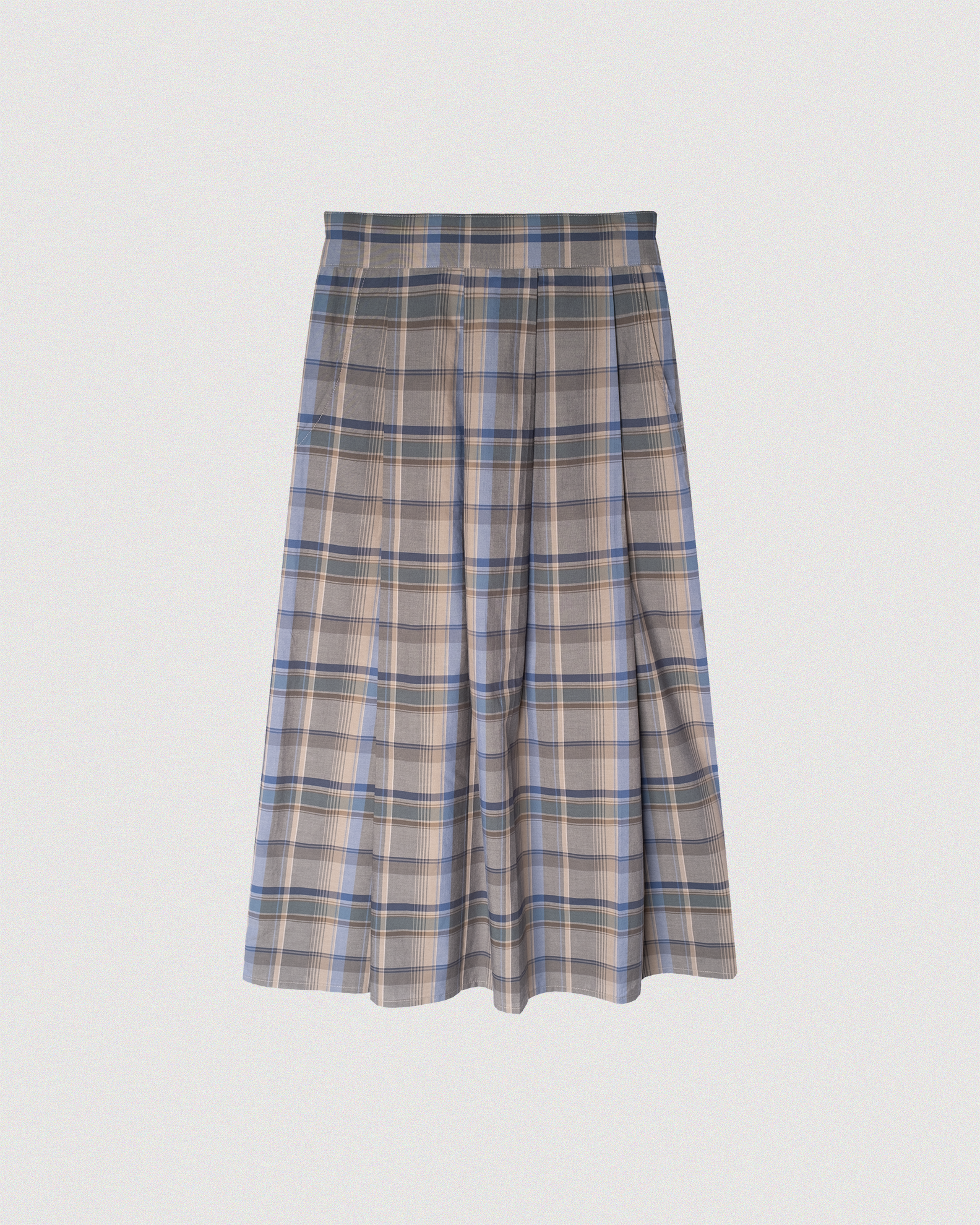 "ESTHER" OVERSIZED PLAID SKIRT