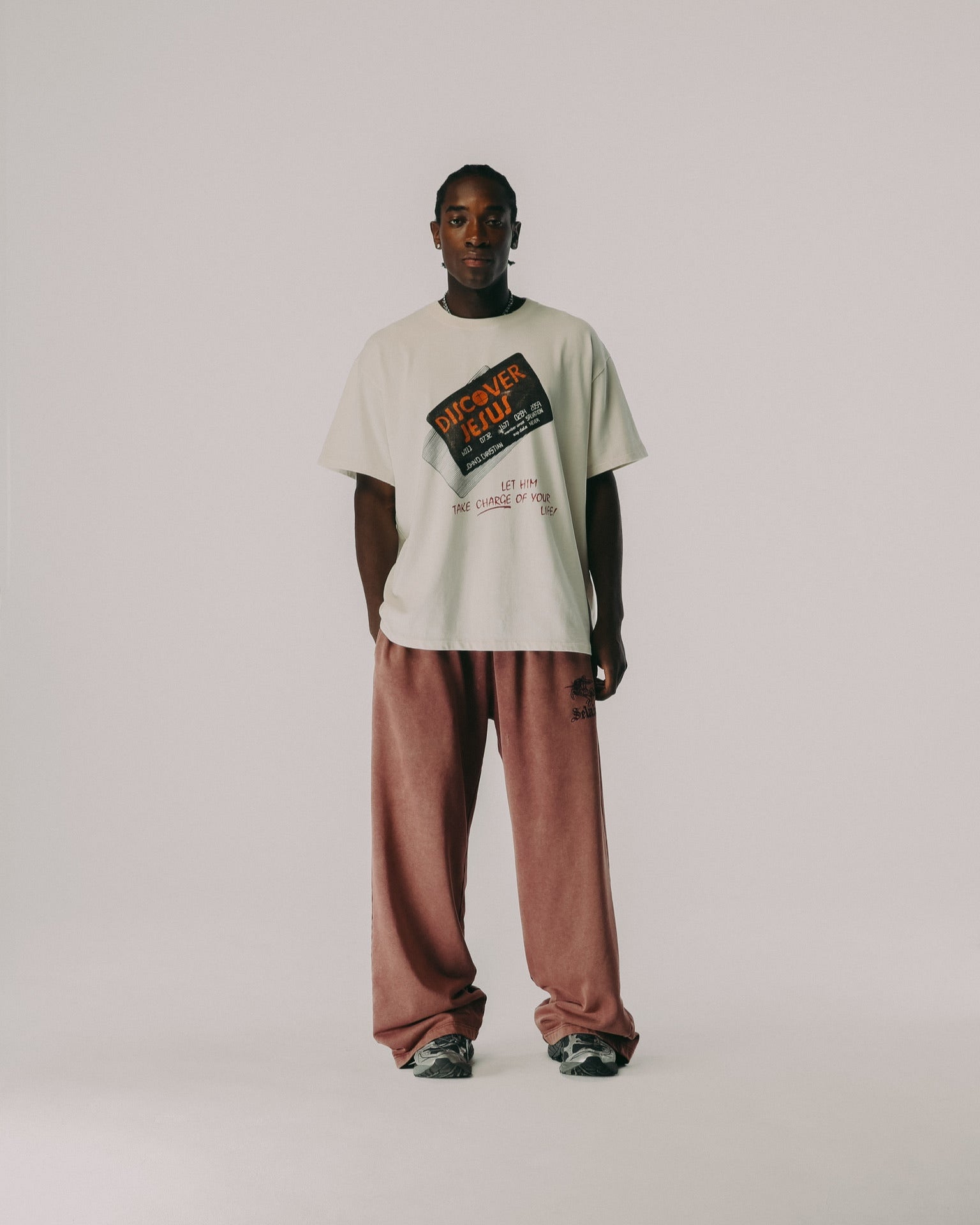 "CRUSADER" BAGGY SWEATPANTS