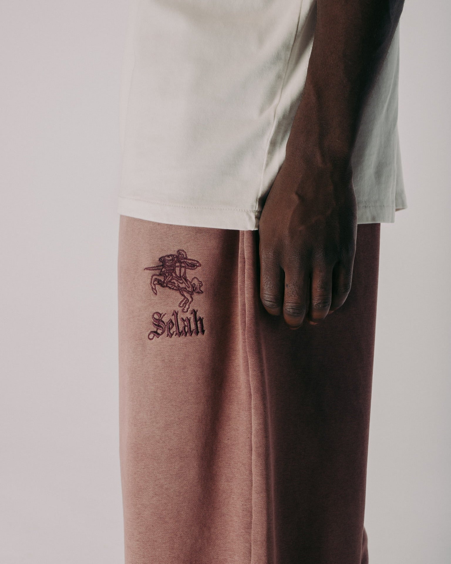 "CRUSADER" BAGGY SWEATPANTS