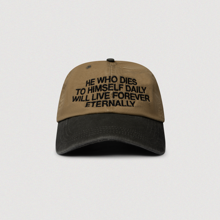 "ETERNITY" CANVAS DAD HAT