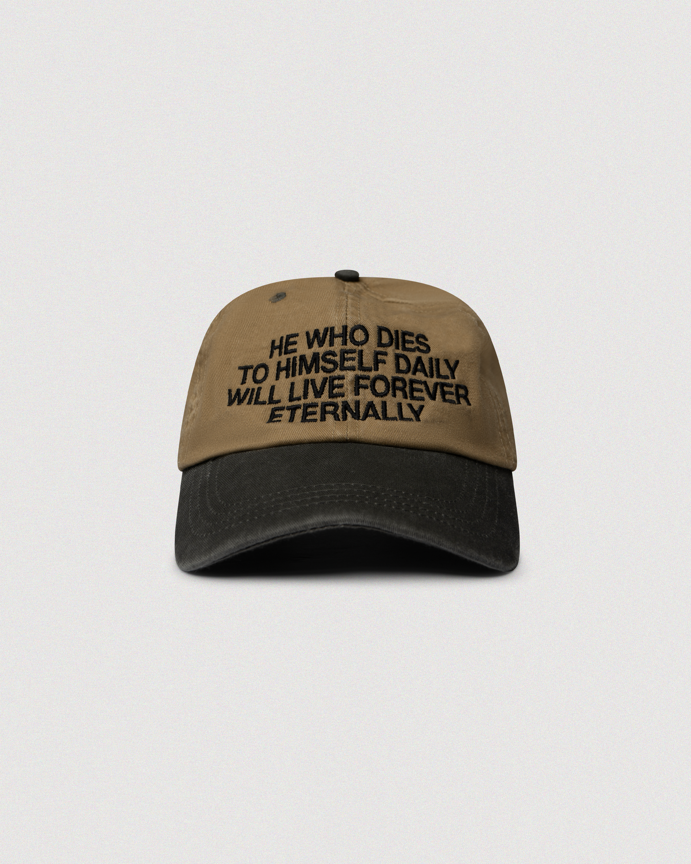 "ETERNITY" CANVAS DAD HAT