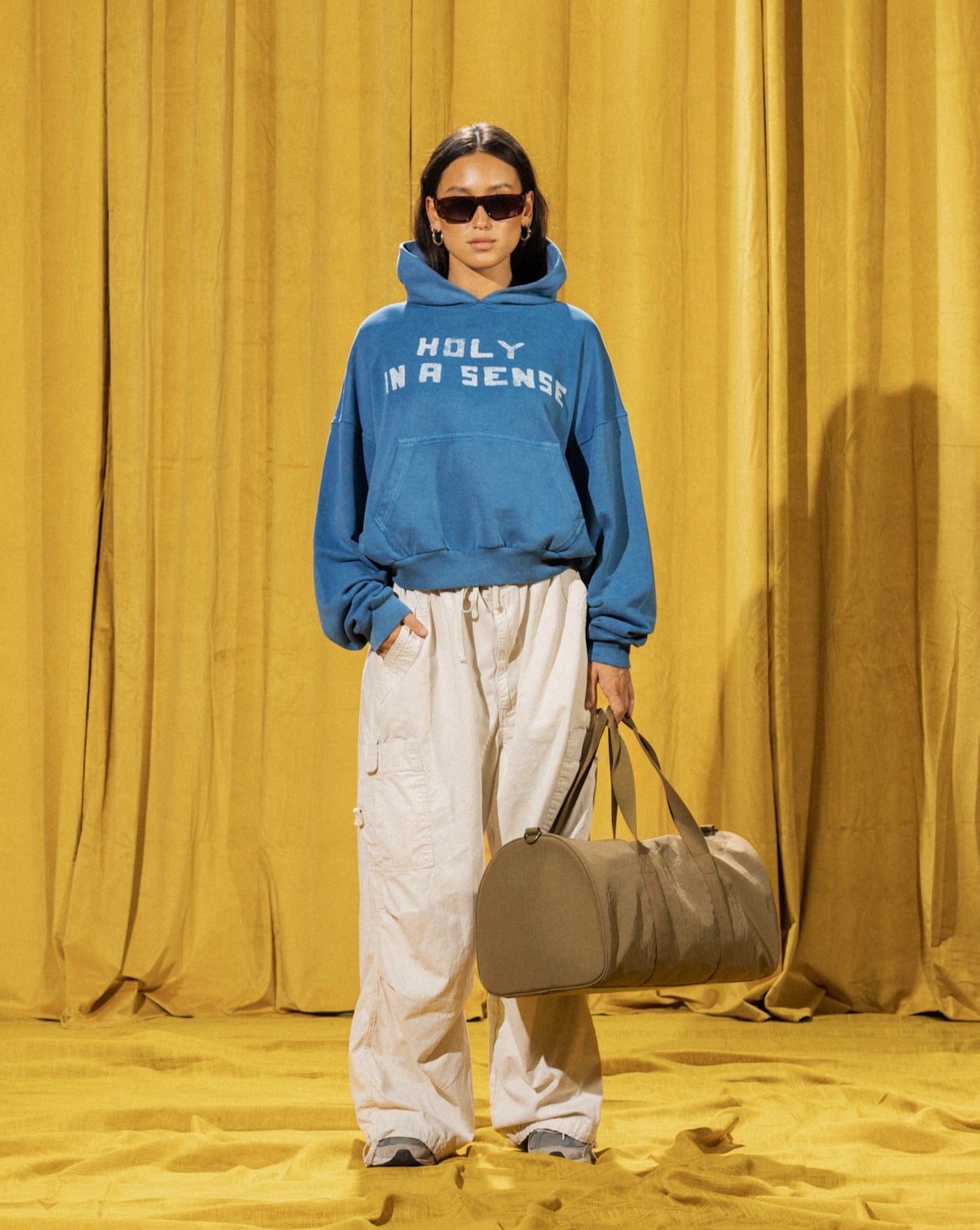 "HOLY IN A SENSE" PREMIUM HOODIE