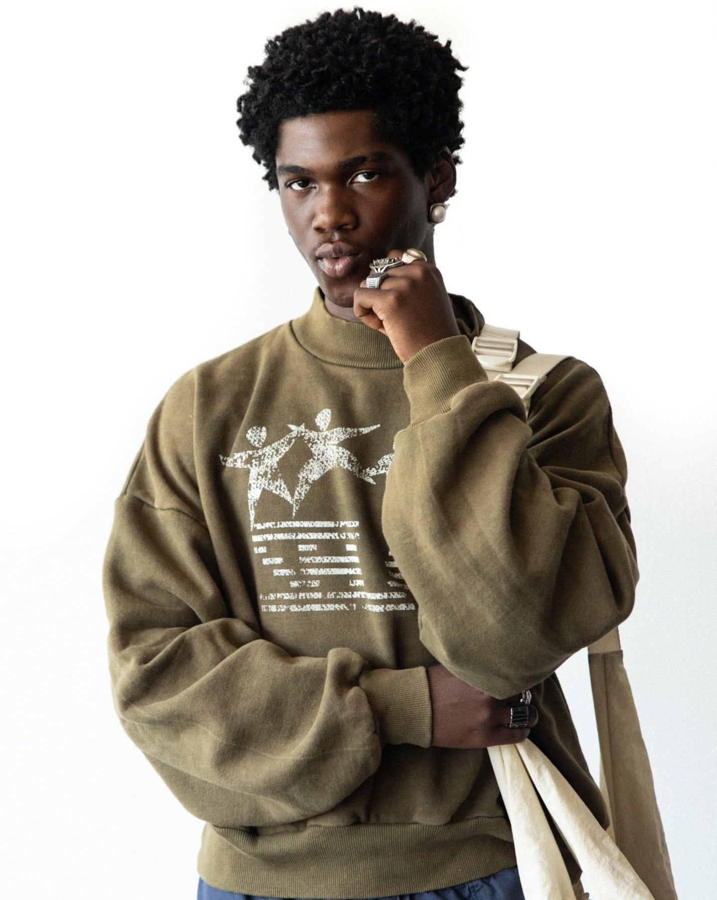 "ANOMALY" SUN-FADED CREWNECK