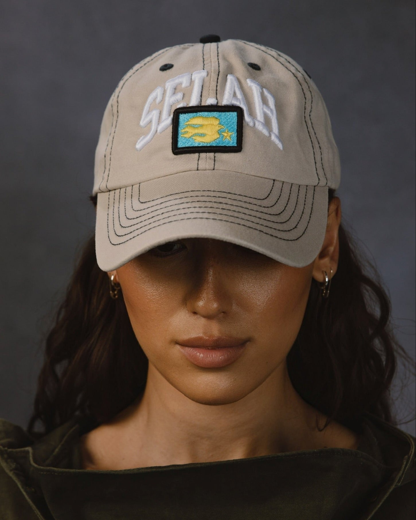 "PACIFIST" AGED DAD HAT