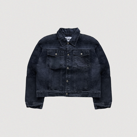 "LOGO" JEAN JACKET