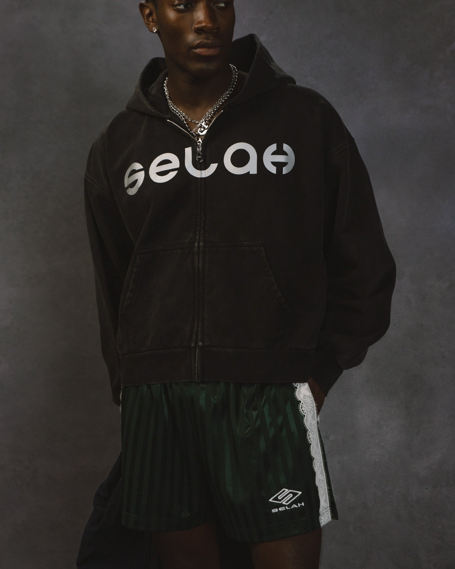 "TRON" ZIP HOODIE