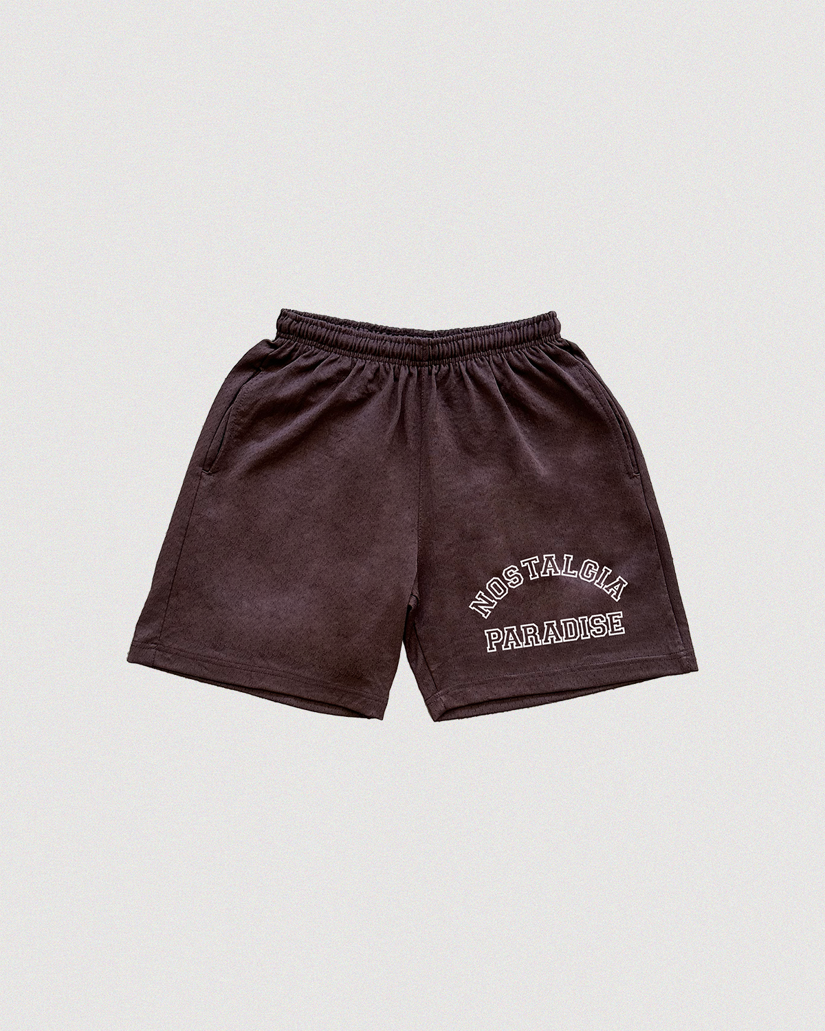 "NOSTALGIA" MESH SHORTS