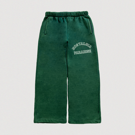 "NOSTALGIA" SUN-FADED BAGGY SWEATPANTS