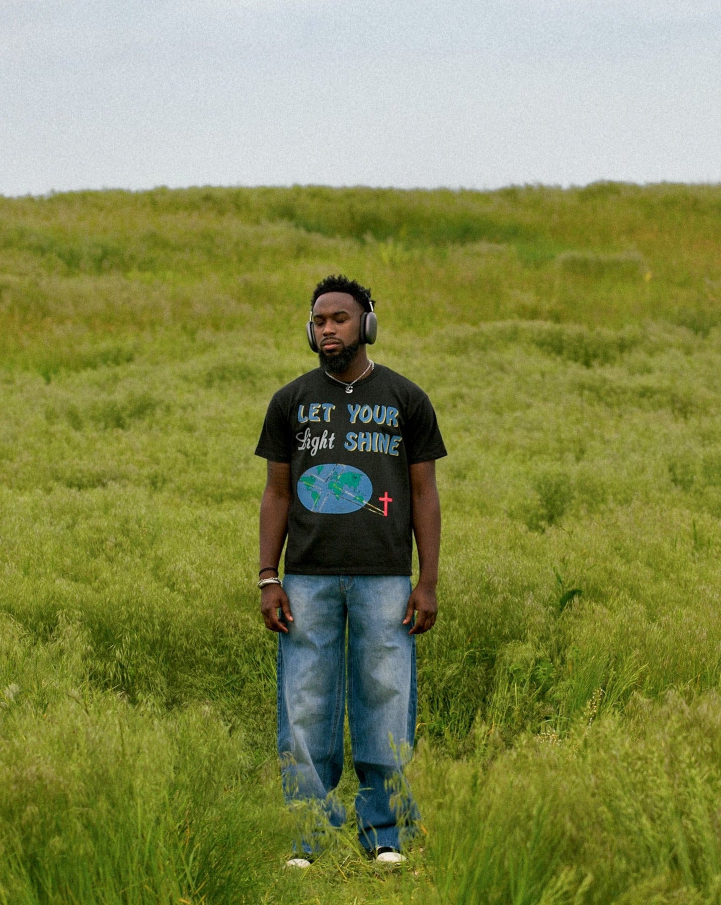 "SHINE" HEAVY TEE
