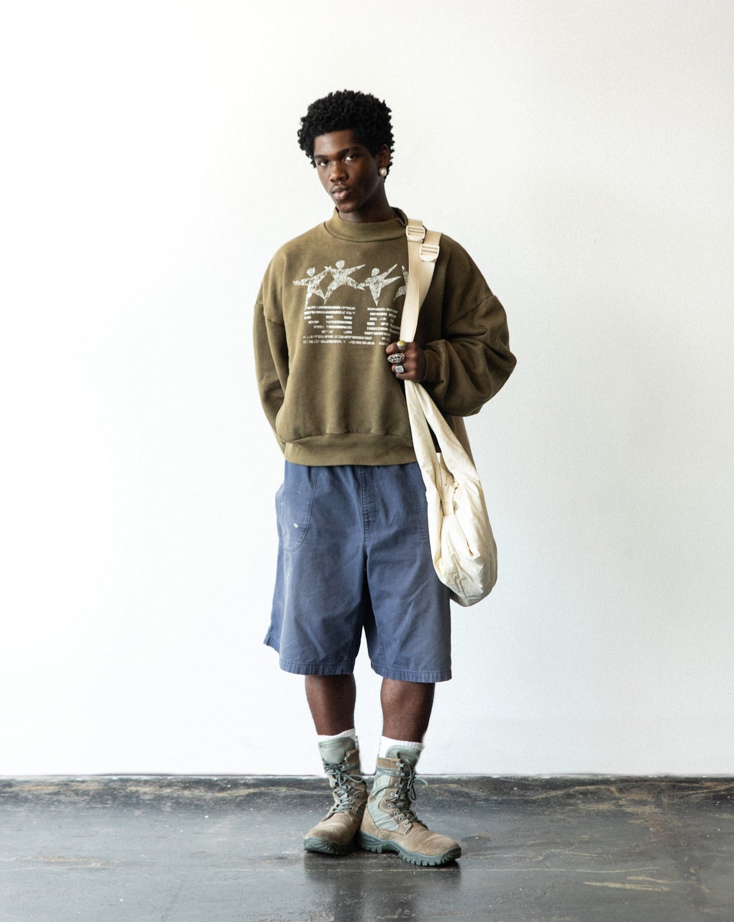 "ANOMALY" SUN-FADED CREWNECK