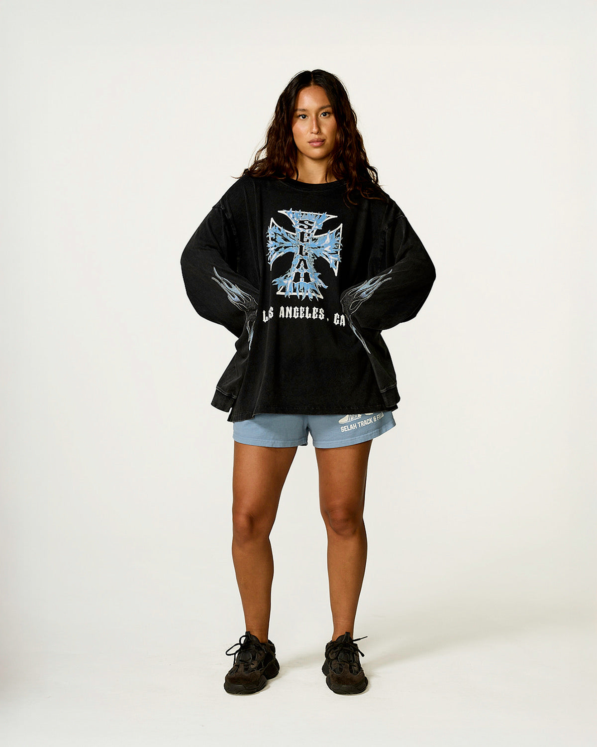"SELAH CHOPPA" LONG SLEEVE TEE