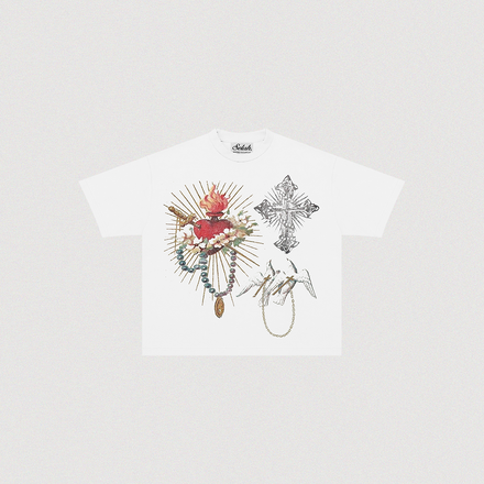 "SACRED HEART" HEAVY TEE