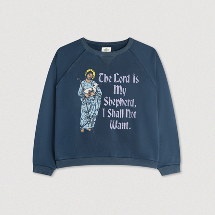 "SHEPHERD" 50'S RAGLAN CREWNECK