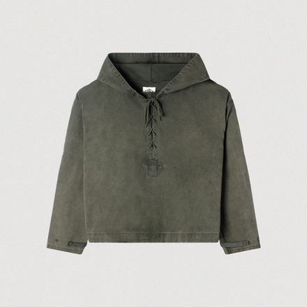 "BUNKER" MILITARY SMOCK HOODIE