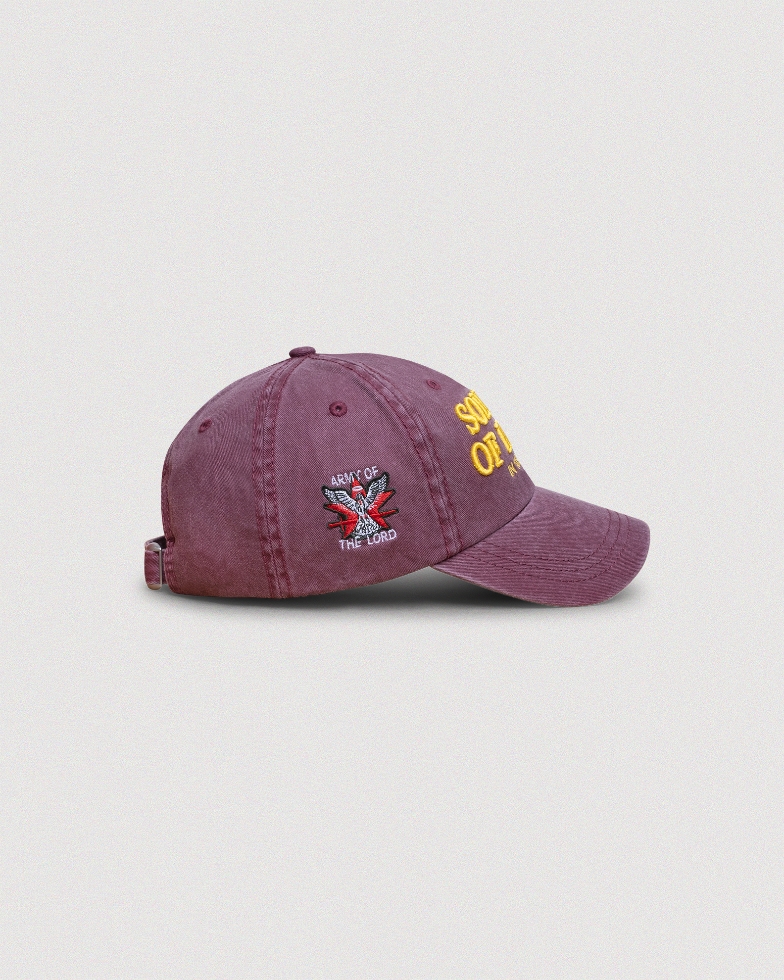"SERGEANT" PATCHWORK DAD HAT