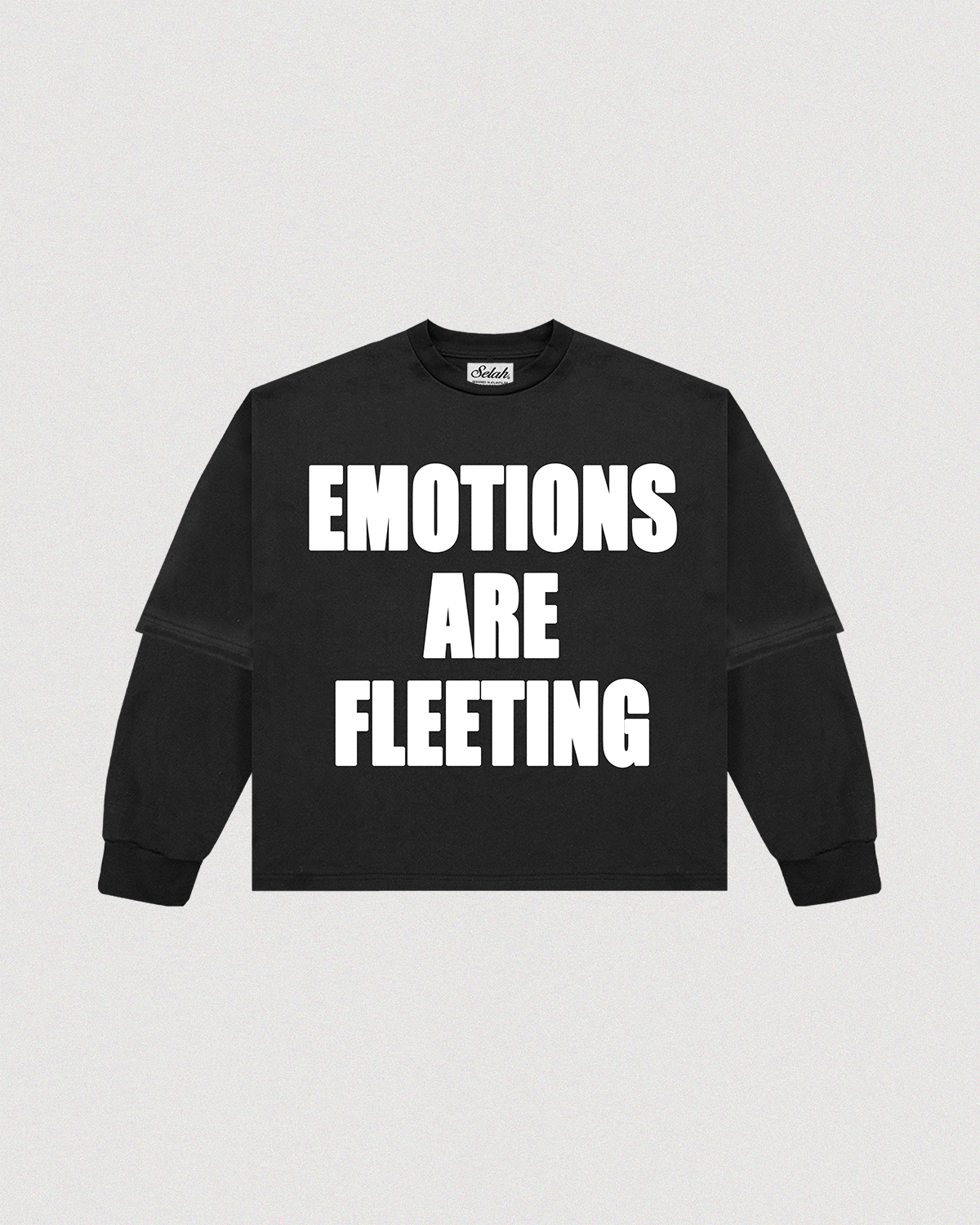 "EMOTIONS" TWO SLEEVE TEE