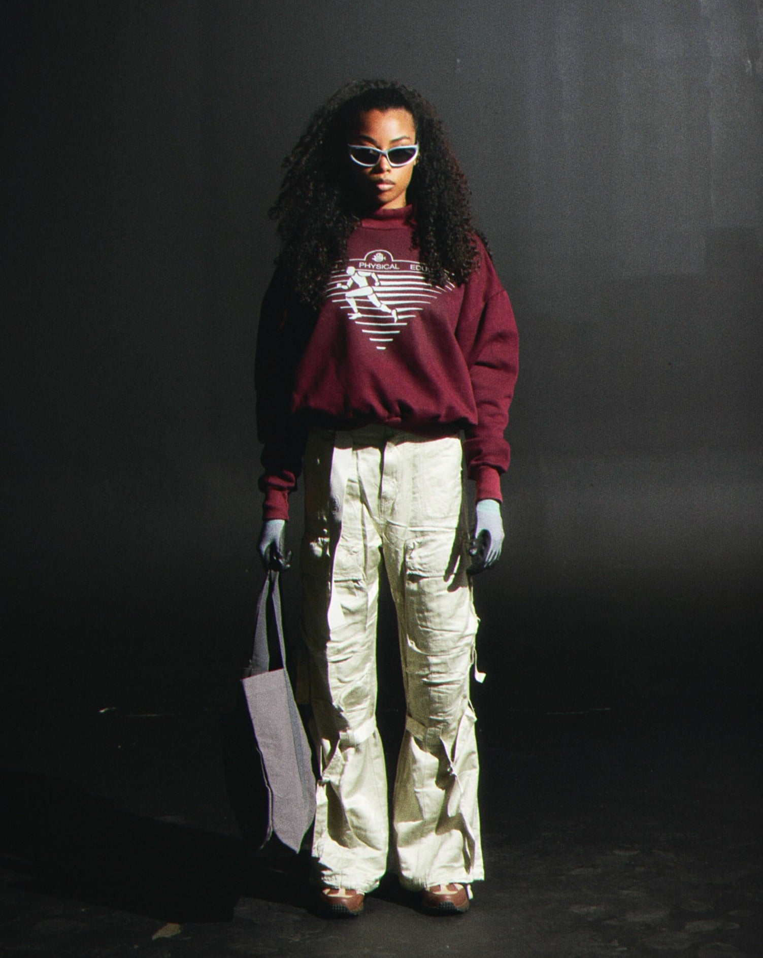 "PHYSICAL EDUCATION" HEAVY CREWNECK