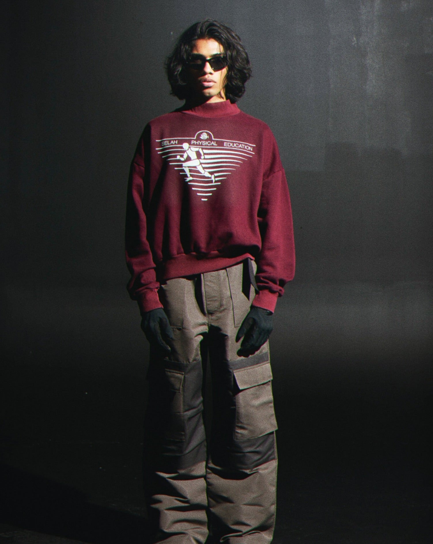 "PHYSICAL EDUCATION" HEAVY CREWNECK
