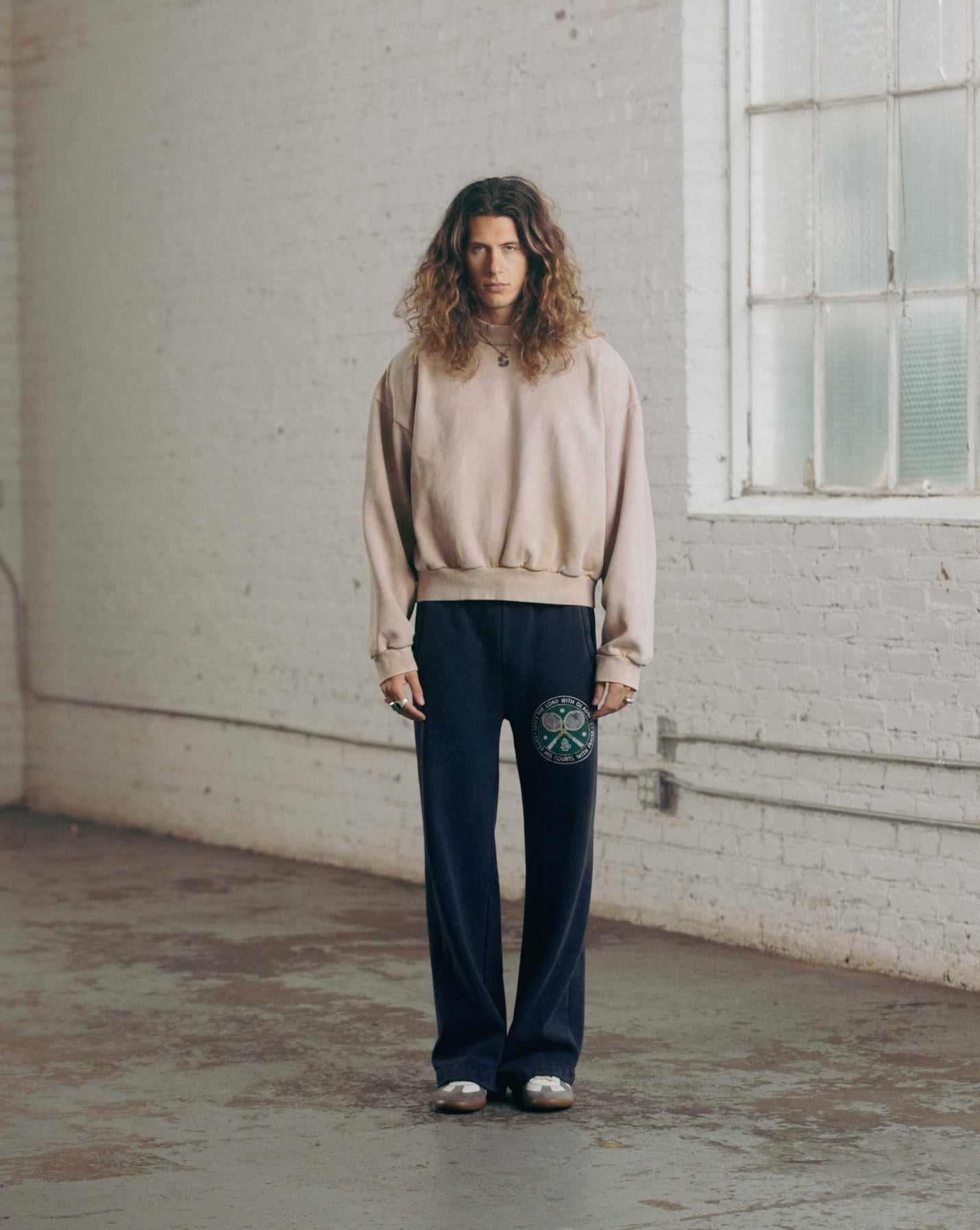 "CLAY" SUN-FADED CREWNECK