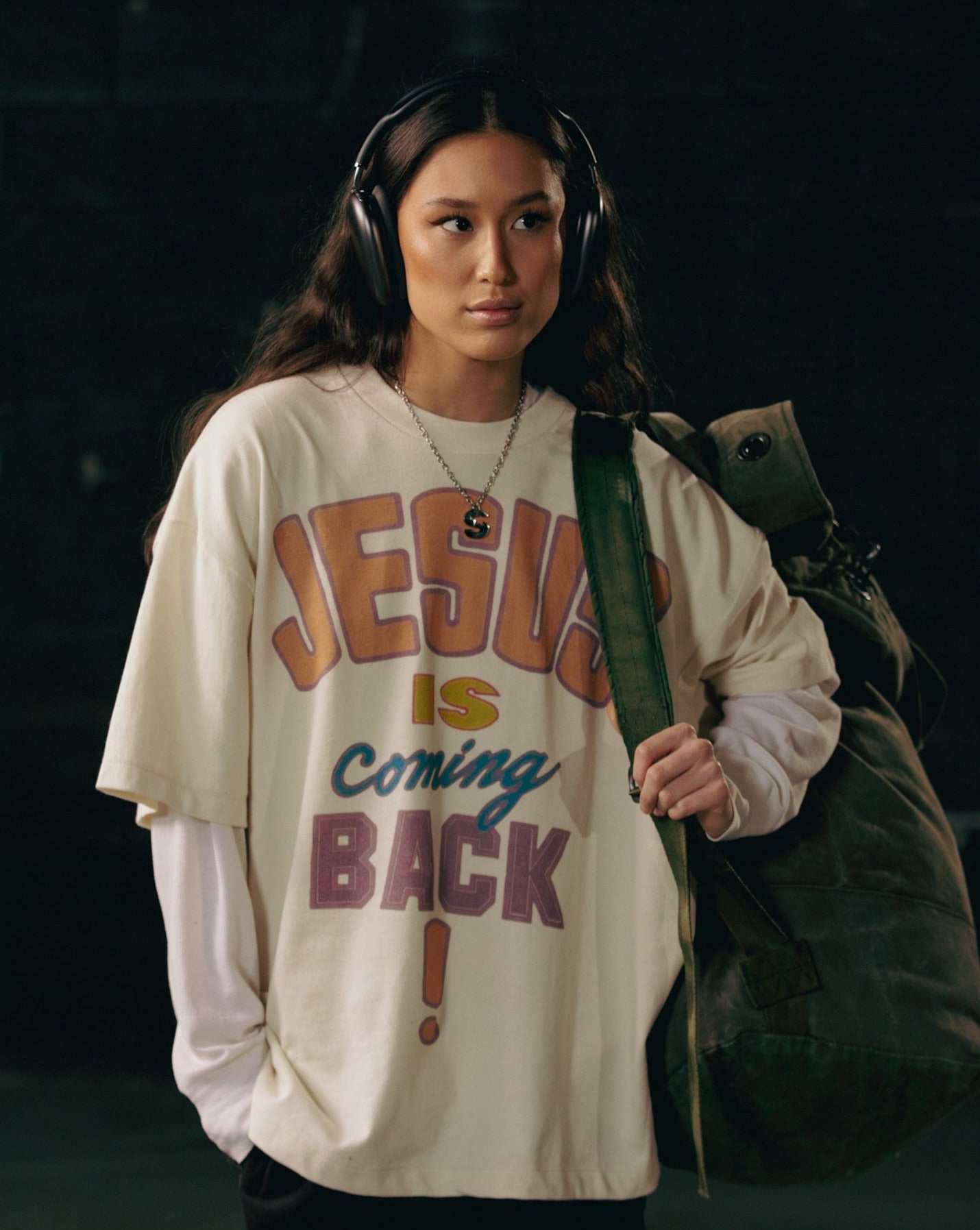 "JESUS IS COMING BACK" HEAVY TEE