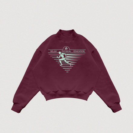 "PHYSICAL EDUCATION" HEAVY CREWNECK