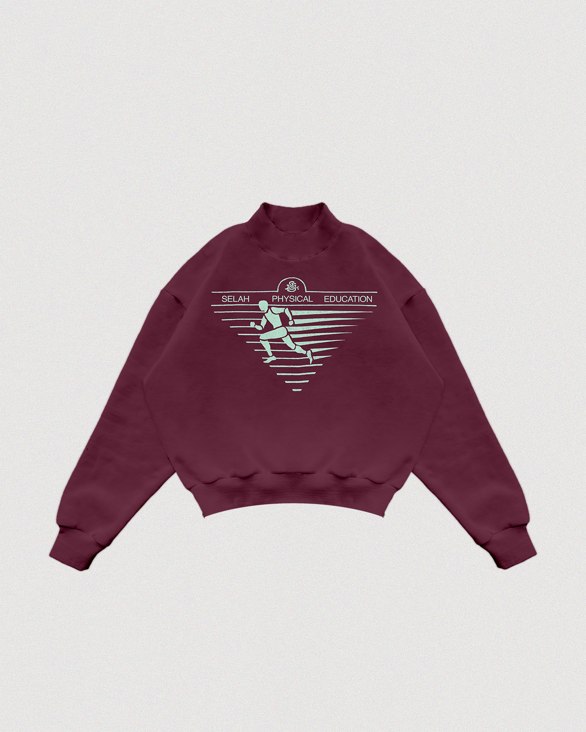 "PHYSICAL EDUCATION" HEAVY CREWNECK