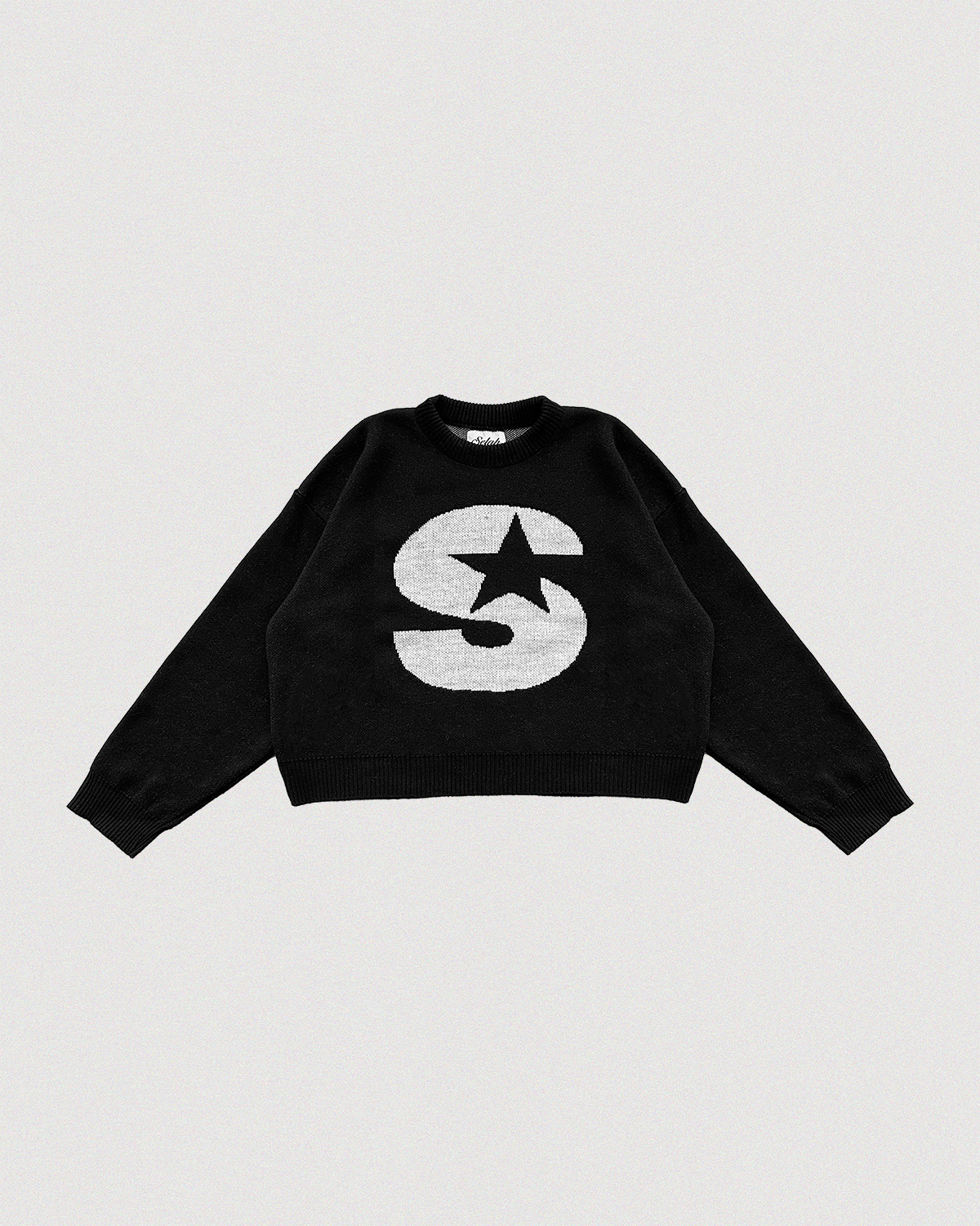"STAR S" KNIT SWEATER