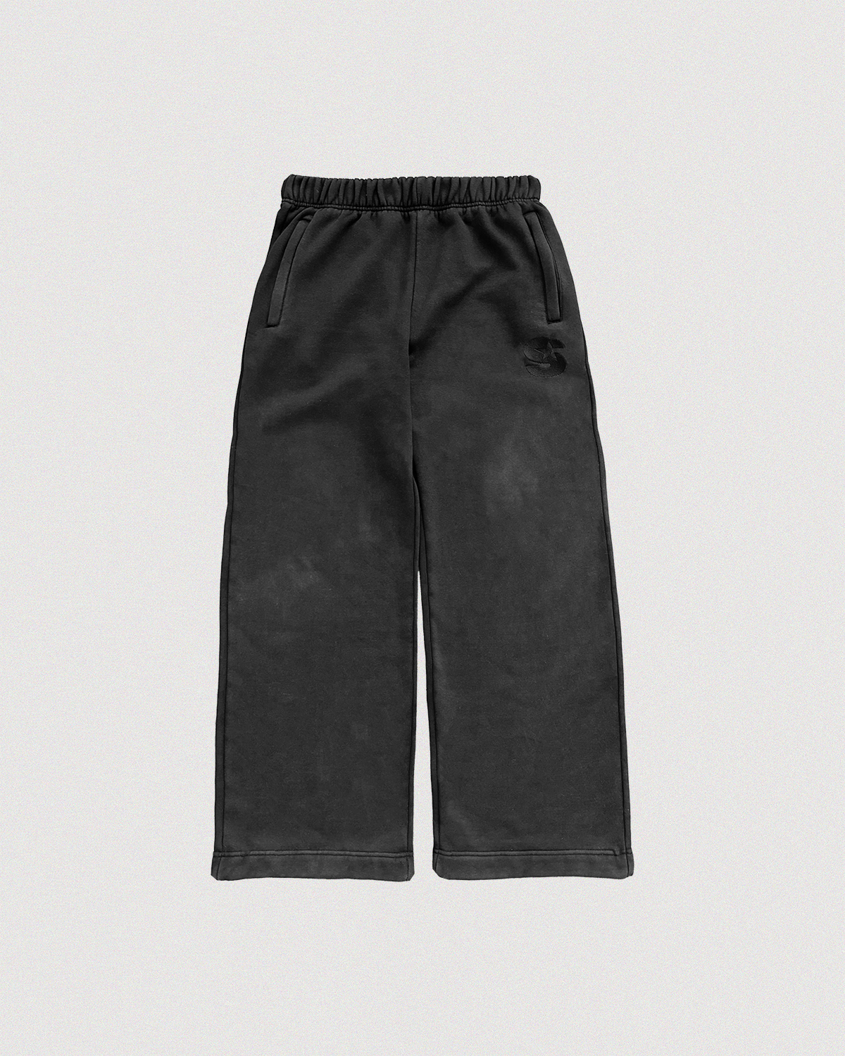 "STAR S" SUN-FADED BAGGY SWEATPANTS