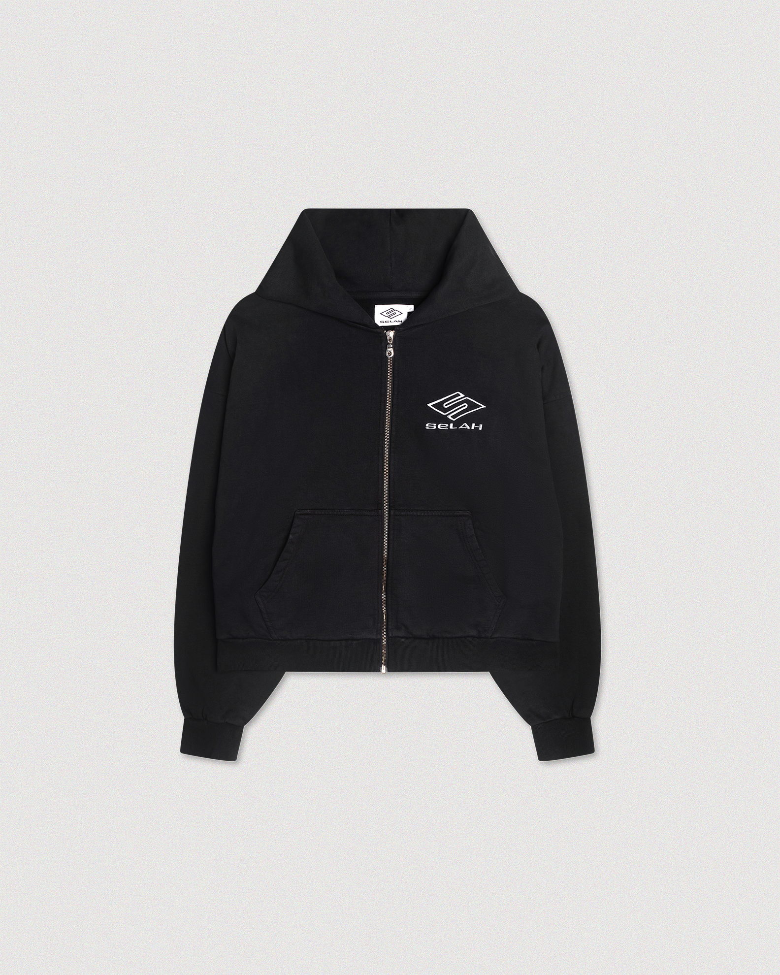 "ATHLETICA" ZIP-UP HOODIE