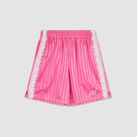 "ATHLETICA" LACE SOCCER SHORTS