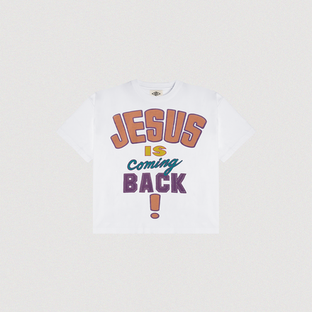 "JESUS IS COMING BACK" HEAVY TEE
