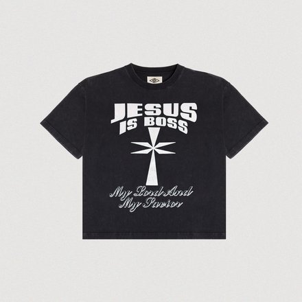"JESUS IS BOSS" TEE