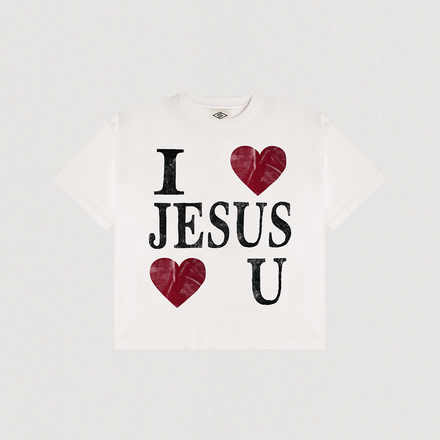 "JESUS <3 U" TEE