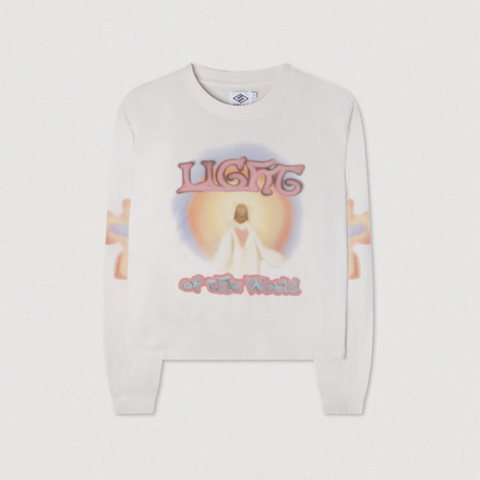 "LIGHT OF THE WORLD" LONG SLEEVE TEE