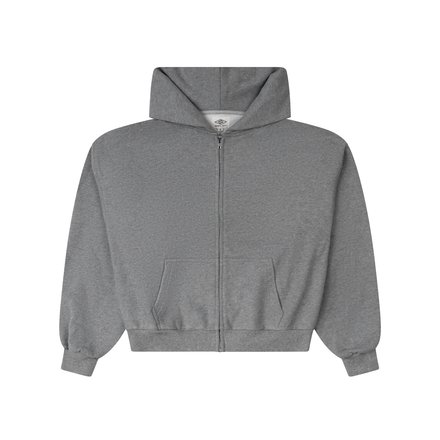 "LOUNGE" ZIP UP HOODIE