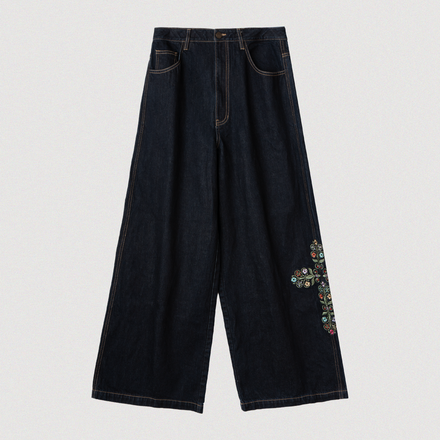 "REVERDIR" OVERSIZED DENIM