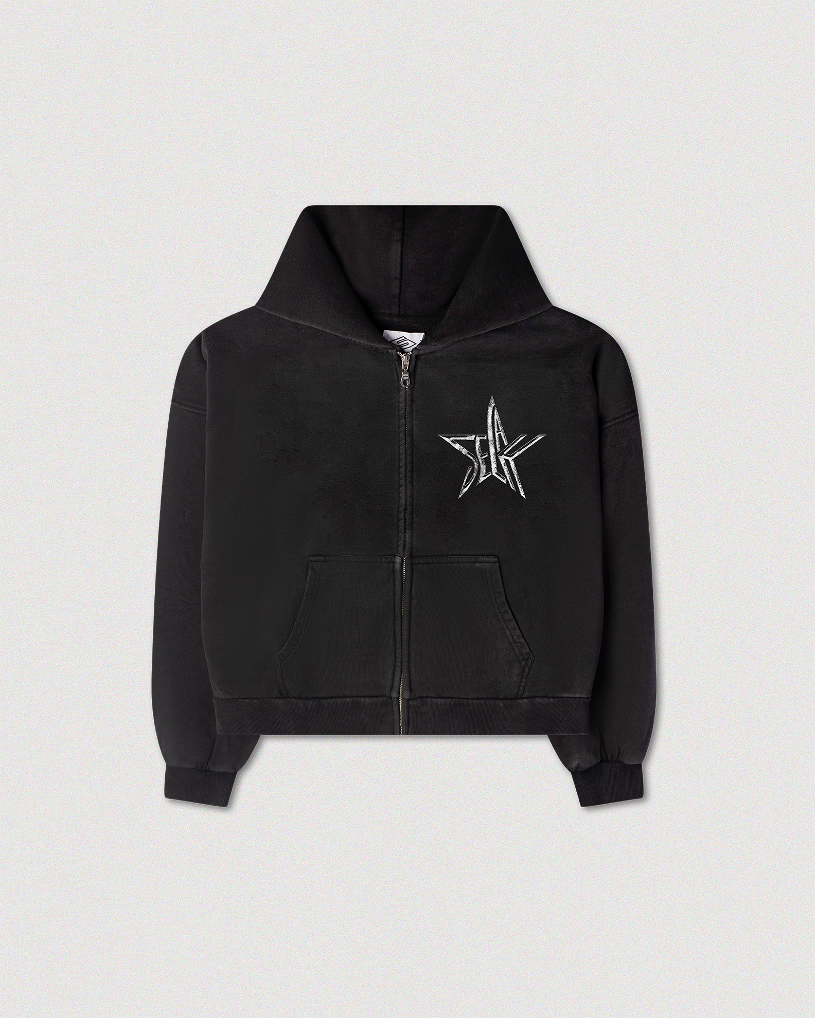 "ROCKSTAR" ZIP-UP HOODIE