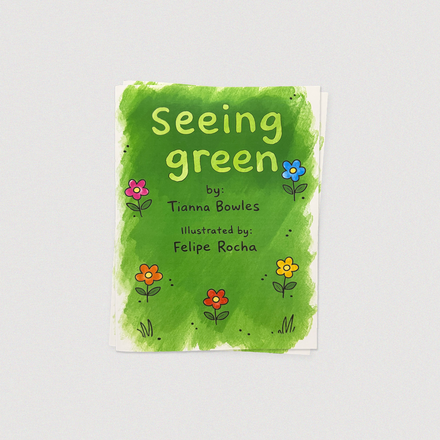 "SEEING GREEN" COLORING BOOK