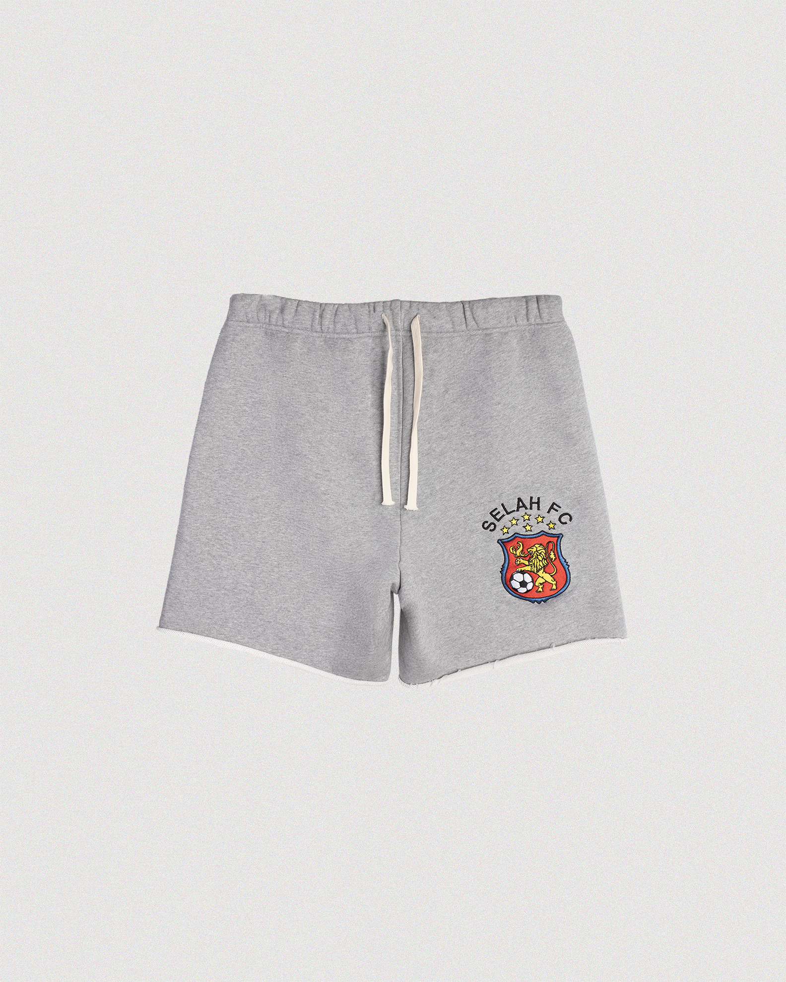 "SELAH FC" CUT OFF TERRY SHORTS