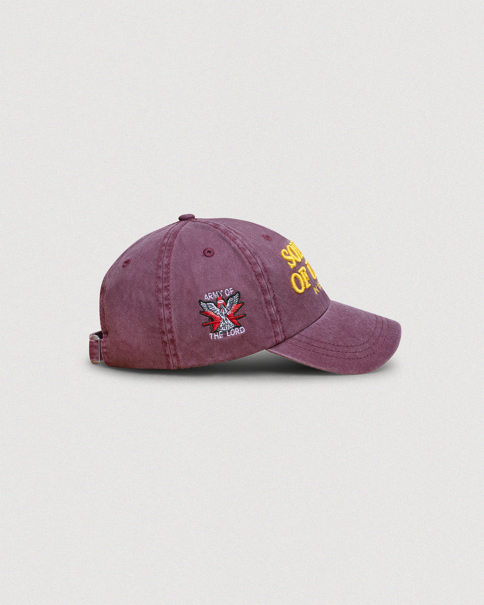 "SARGEANT" PATCHWORK DAD HAT