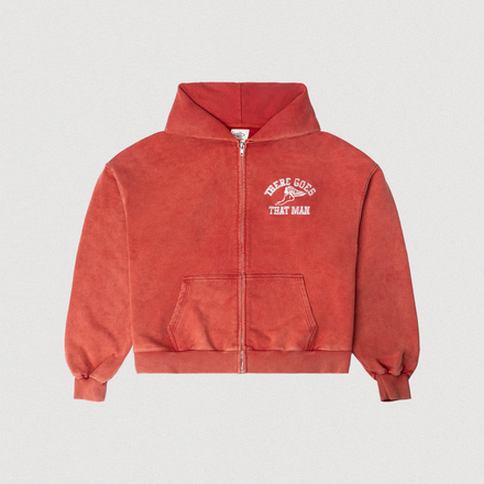 "THERE GOES THAT MAN" ZIP HOODIE