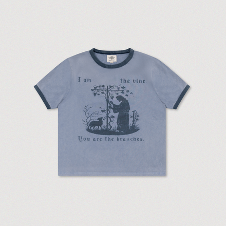 "THE VINE" 70'S RINGER TEE