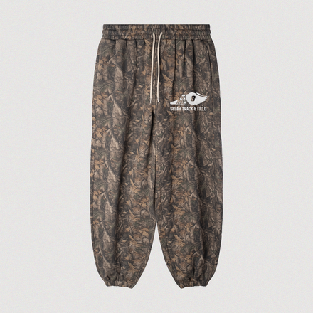 "TRACK & FIELD" BAGGY SCRUNCH SWEATPANTS